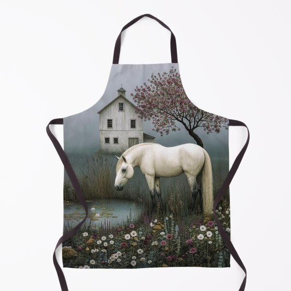Item preview, Grey Horse in The Mist designed and sold by Blue Horse Photo Magic.