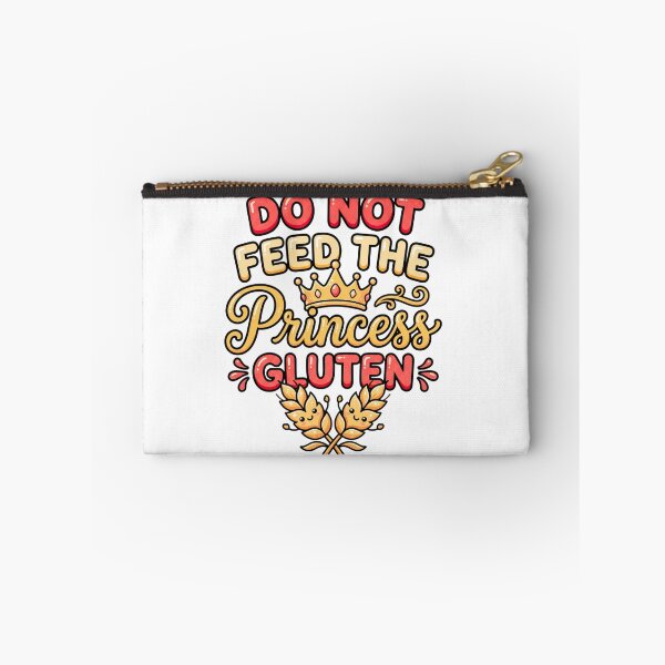 Item preview, gluten free princess funny quote meme humor design designed and sold by ArtDesignTp.