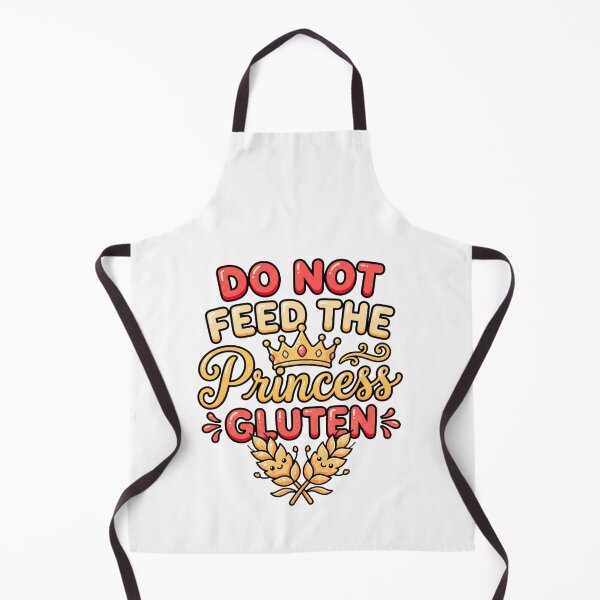 Item preview, gluten free princess funny quote meme humor design designed and sold by ArtDesignTp.