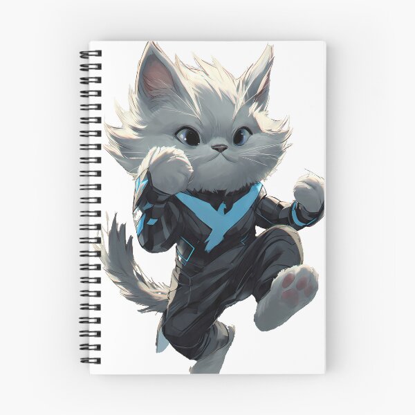 Item preview, Shadow Wing Grey Cat designed and sold by IllumeInk.