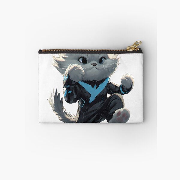 Item preview, Shadow Wing Grey Cat designed and sold by IllumeInk.