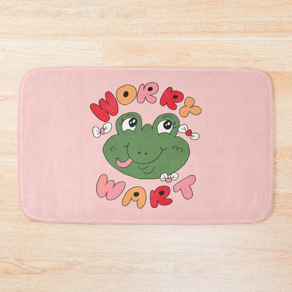 Item preview, Worry Wart Froggy (Pink) designed and sold by yellowflowerhut.