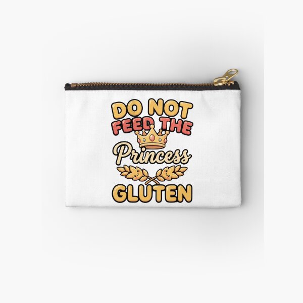 Item preview, do not feed the princess gluten funny meme quote designed and sold by ArtDesignTp.