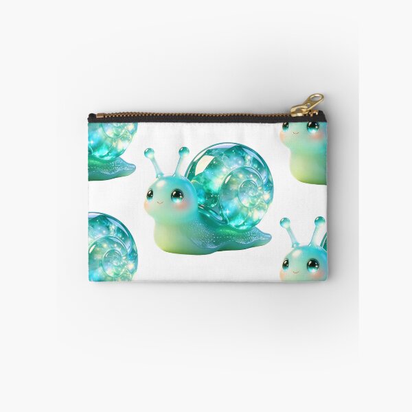 Item preview, Happy Emerald Snail Mascot designed and sold by ABYSSLAB.