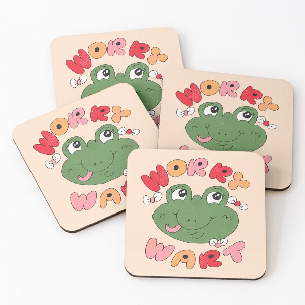 Item preview, Worry Wart Froggy (Creme) designed and sold by yellowflowerhut.