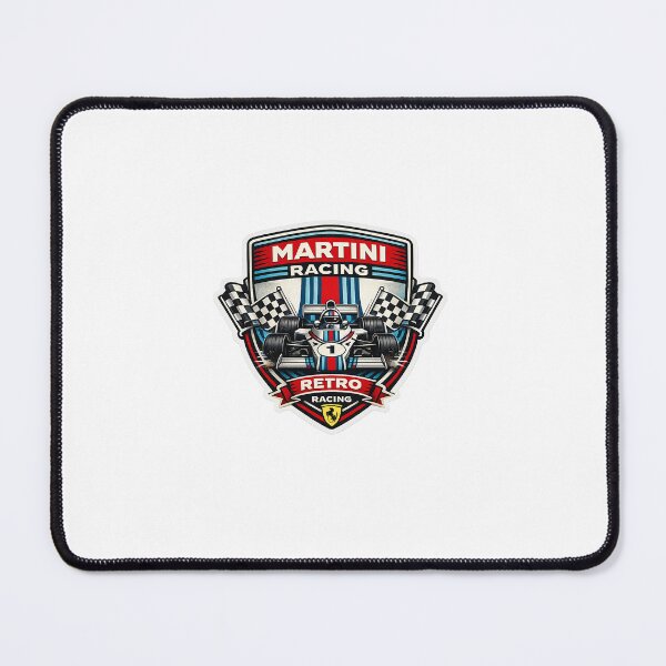 Item preview, Martini Racing Retro Motorsport Sticker designed and sold by Deepstudio09.