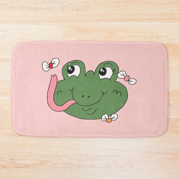 Item preview, Froggy Catching Flies (Pink) designed and sold by yellowflowerhut.