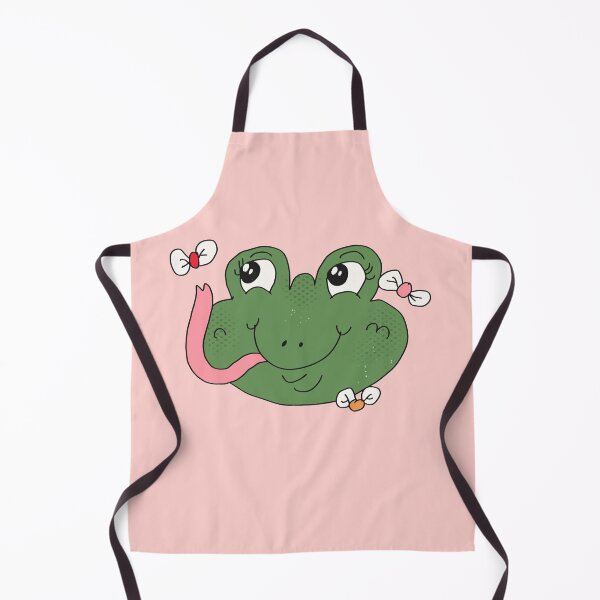Item preview, Froggy Catching Flies (Pink) designed and sold by yellowflowerhut.