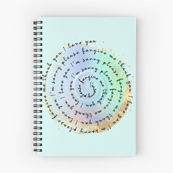 Item preview, Ho'oponopono Prayer I'm Sorry, Please Forgive Me, Thank You I Love You, healing quote designed and sold by TheLomiLoveBus.