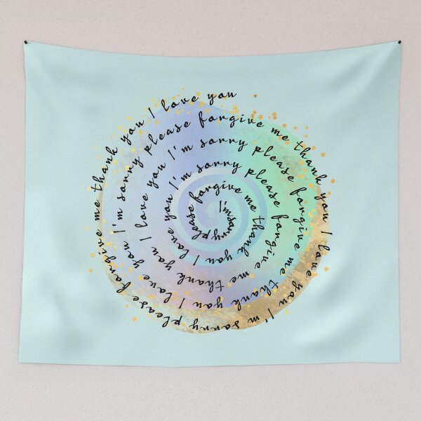 Item preview, Ho'oponopono Prayer I'm Sorry, Please Forgive Me, Thank You I Love You, healing quote designed and sold by TheLomiLoveBus.