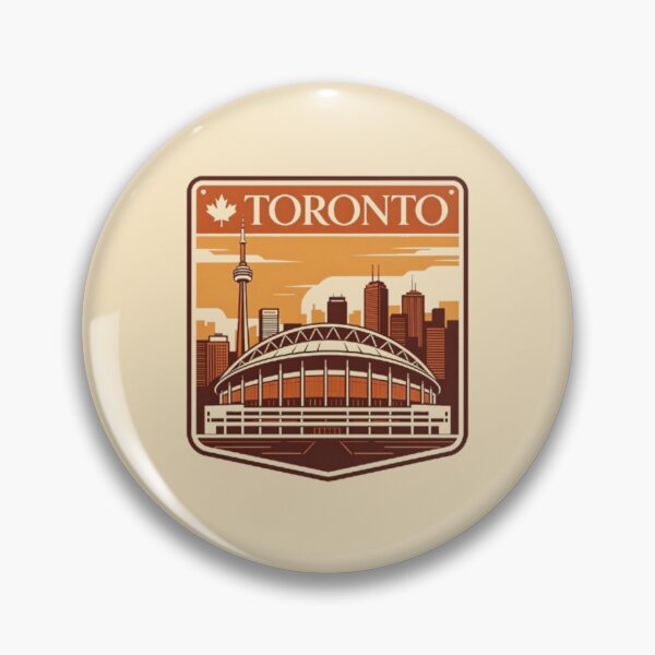 Item preview, Toronto Rogers Centre Vintage Design | CN Tower Skyline Retro Travel Poster designed and sold by Travel Souvenirs 30.