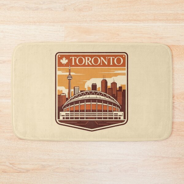 Item preview, Toronto Rogers Centre Vintage Design | CN Tower Skyline Retro Travel Poster designed and sold by Travel Souvenirs 30.