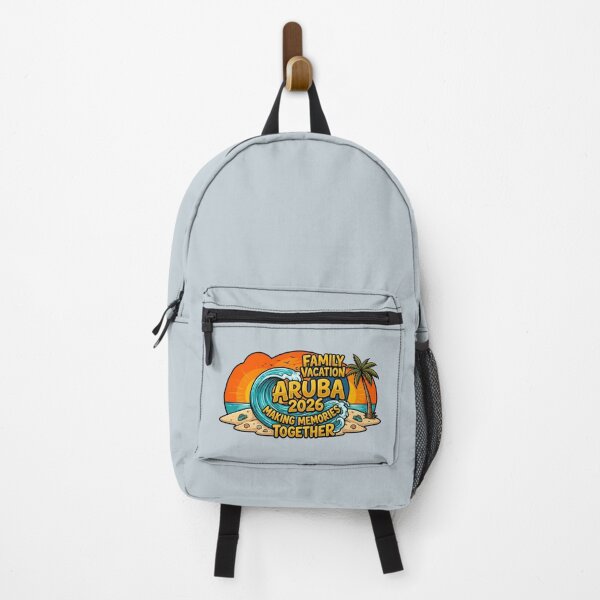 Item preview, tropical family vacation aruba 2026 beach design designed and sold by ArtDesignTp.
