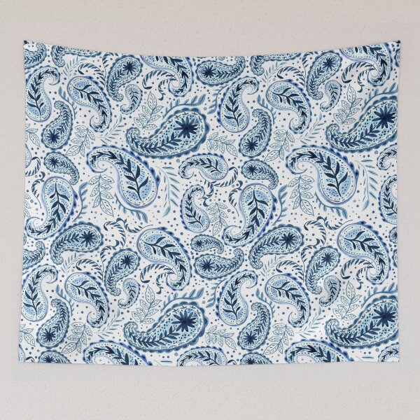 Item preview, flower paisley designed and sold by malungoart.