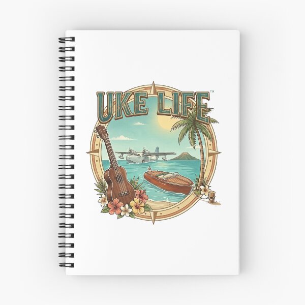 Item preview, Uke Life™ - Vintage Retro Shirt – Distressed Music Lover Tee designed and sold by Ukulele Gent.