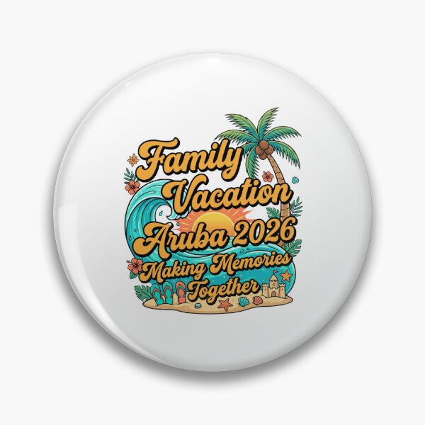Item preview, aruba 2026 beach holiday family matching design designed and sold by ArtDesignTp.