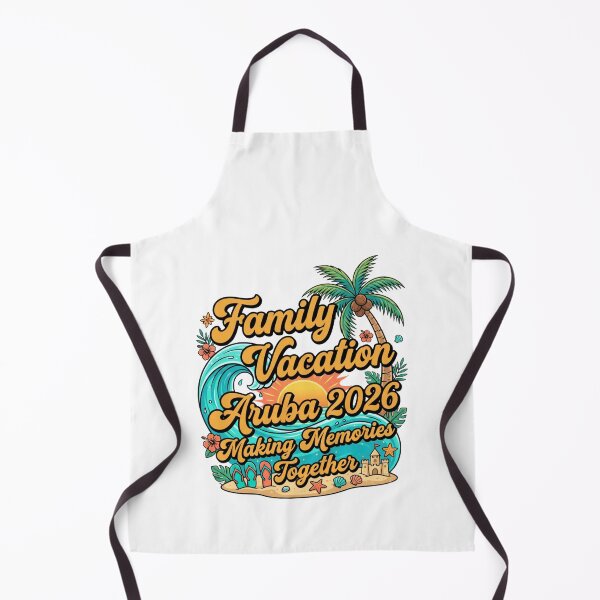 Item preview, aruba 2026 beach holiday family matching design designed and sold by ArtDesignTp.