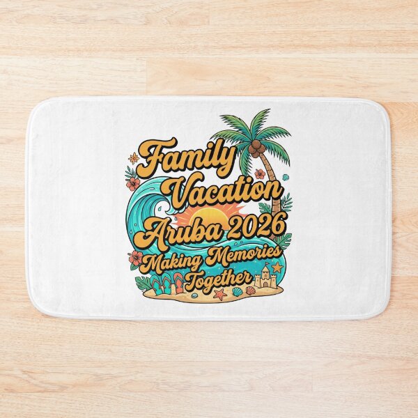 Item preview, aruba 2026 beach holiday family matching design designed and sold by ArtDesignTp.