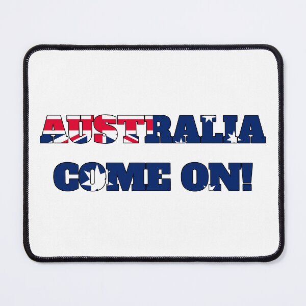 Item preview, Australia Fan Shirt - Come On! designed and sold by Hamlet & Sons.