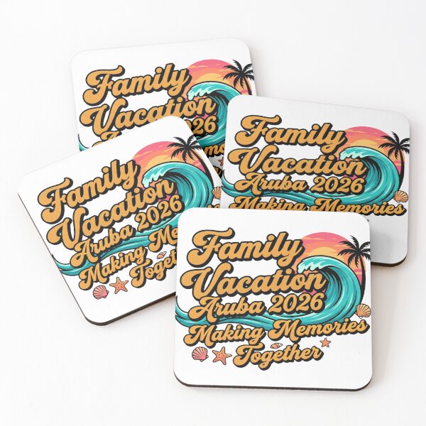 Item preview, family trip aruba 2026 beach vibes matching design designed and sold by ArtDesignTp.