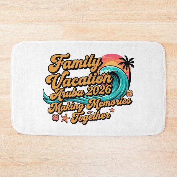 Item preview, family trip aruba 2026 beach vibes matching design designed and sold by ArtDesignTp.