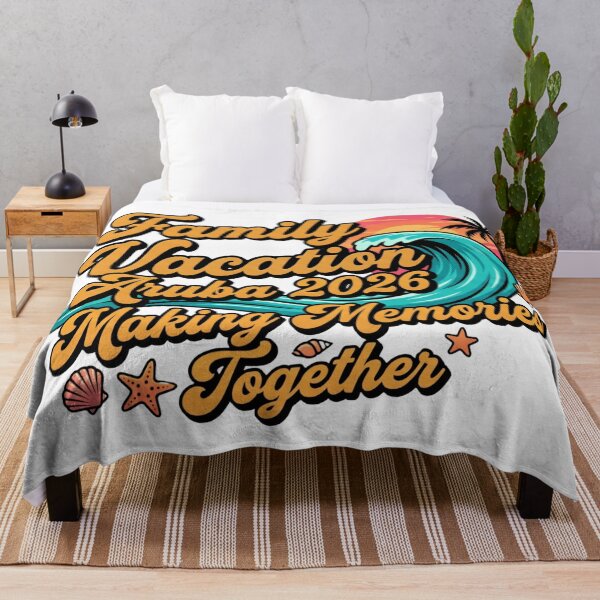 Item preview, family trip aruba 2026 beach vibes matching design designed and sold by ArtDesignTp.