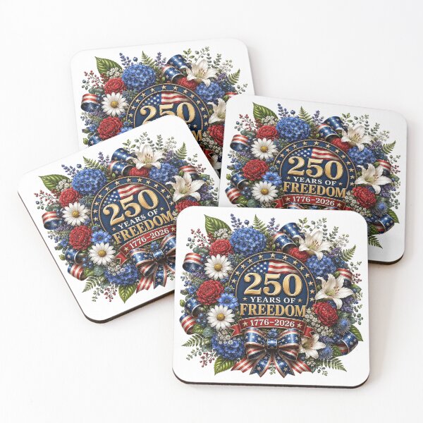 Item preview, Patriotic Freedom Floral Badge designed and sold by PetalGarden.