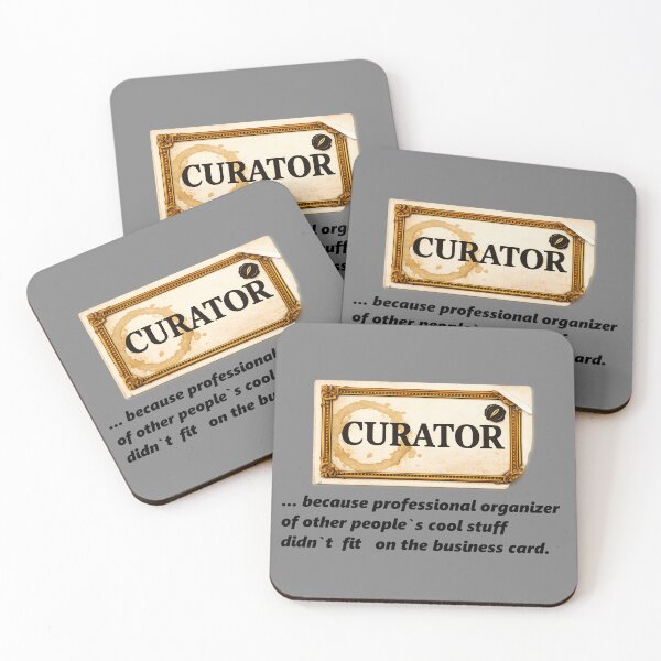 Item preview, Vintage Curator  Business Card designed and sold by FilBlue.