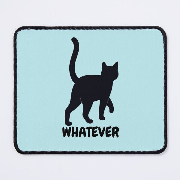 Item preview, Whatever Black Cat designed and sold by AdicretorDesign.