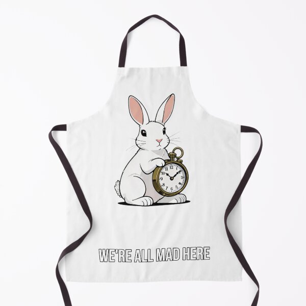 Item preview, We're All Mad Here — Whimsical Quote Shirt designed and sold by OdinLabs.