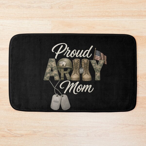Item preview, Proud Army Mom Military Family USA Soldier Support designed and sold by FormalDehyena.