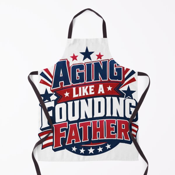 Item preview, Aging Like a Founding Father designed and sold by Squiggle Happy.