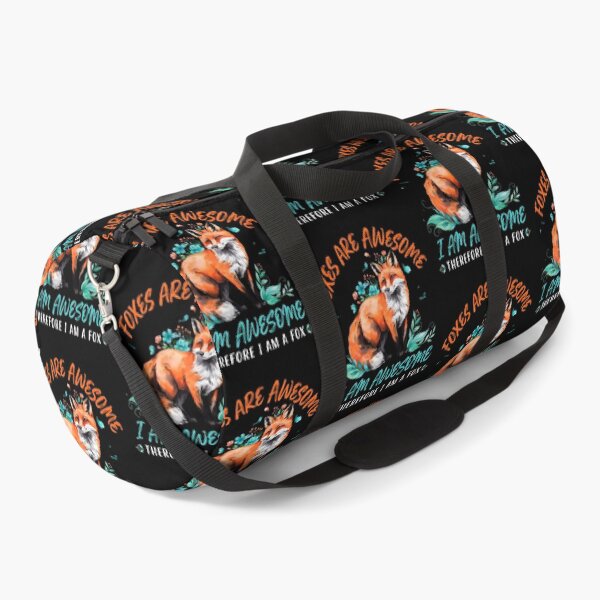 Item preview, Foxes Are Awesome I am Awesome Therefore I am A Fox Funny Cute Fox Lover designed and sold by Redgiant87x.
