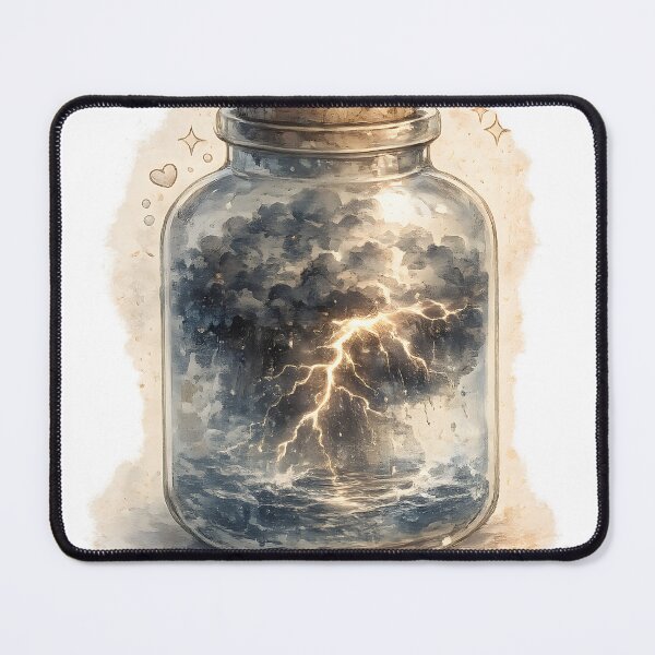 Item preview, Storm in a Glass Jart designed and sold by PatiImagination.