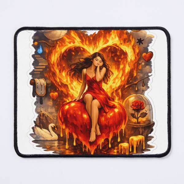 Item preview, Flame of Love designed and sold by Imaginarium of Chaos falcon88 .