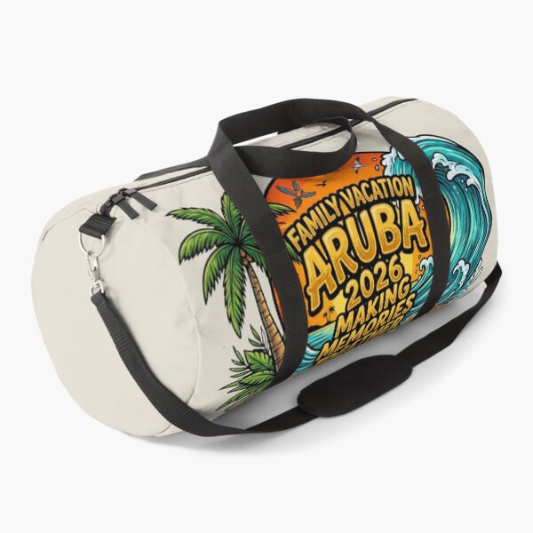 Item preview, tropical aruba  family getaway 2026 beach memory art designed and sold by ArtDesignTp.
