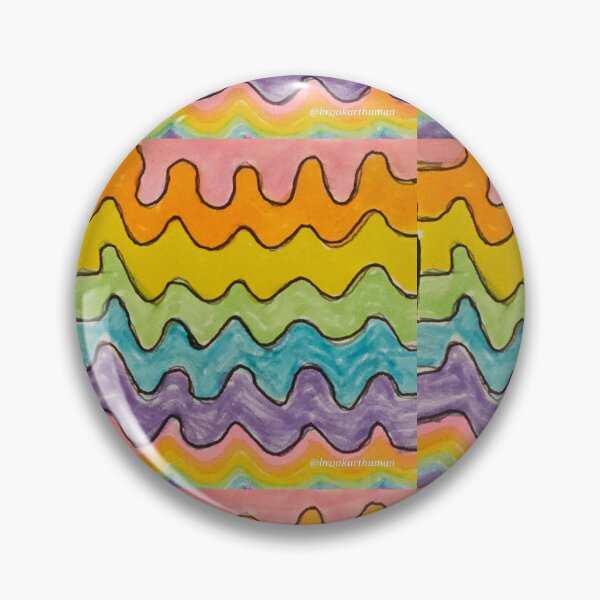 Item preview, Pastel Rainbow Squiggles designed and sold by DancingCreek.