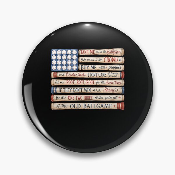 Item preview, The Old Ballgame Baseball Fan Patriotic America Ballgame Lover designed and sold by FormalDehyena.