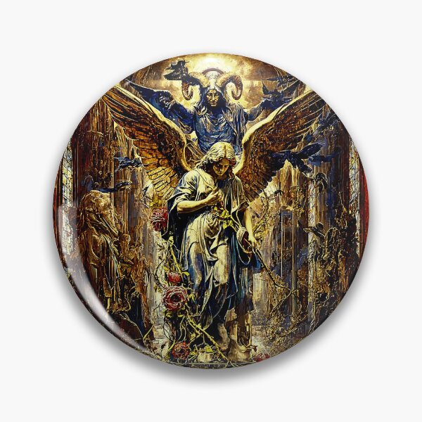 Item preview, Dark Gothic Art &amp; Fine Art Prints (1:1 Square Posters) designed and sold by Cyber-ART-Studio.