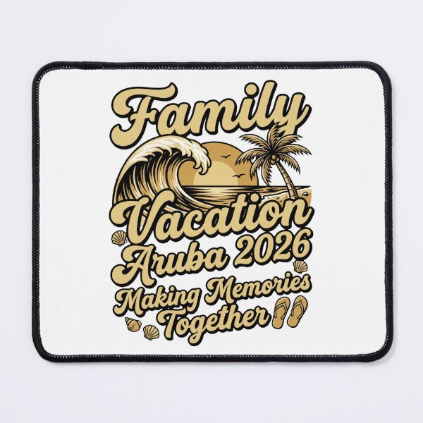 Item preview, aruba 2026 family beach trip matching vacation design designed and sold by ArtDesignTp.