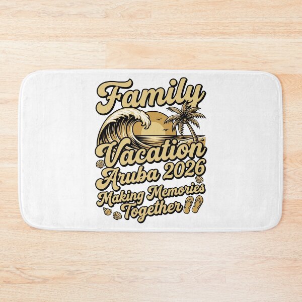 Item preview, aruba 2026 family beach trip matching vacation design designed and sold by ArtDesignTp.