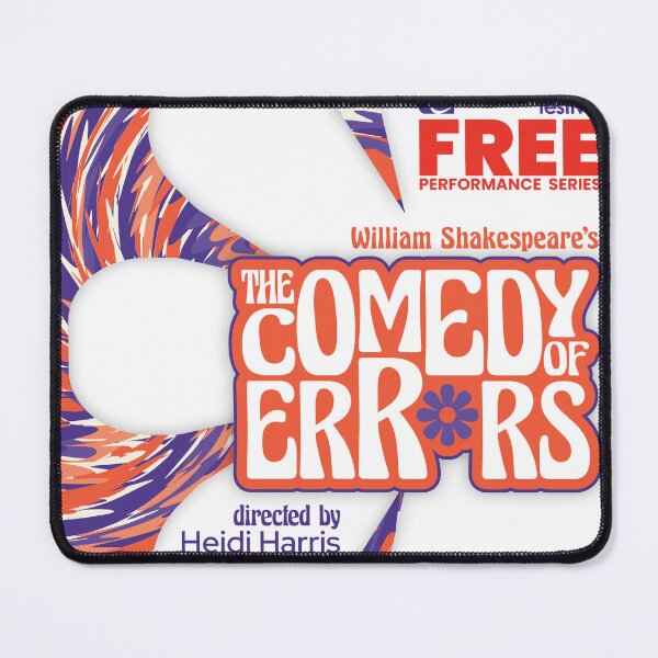 Item preview, Summer 2026 Comedy of Errors designed and sold by CleveShakes.