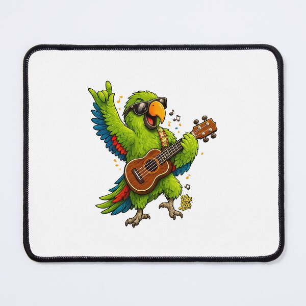 Item preview, Uke Life™ - Parrot Life of the Party designed and sold by Ukulele Gent.