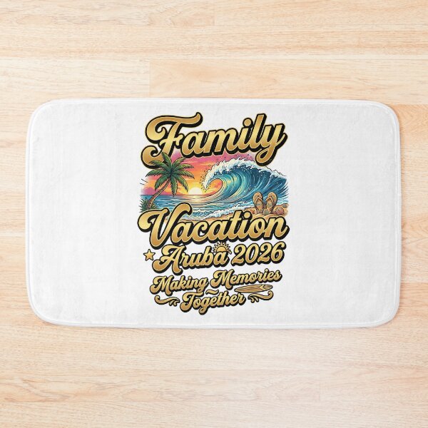 Item preview, family vacation aruba 2026 making memories beach art designed and sold by ArtDesignTp.