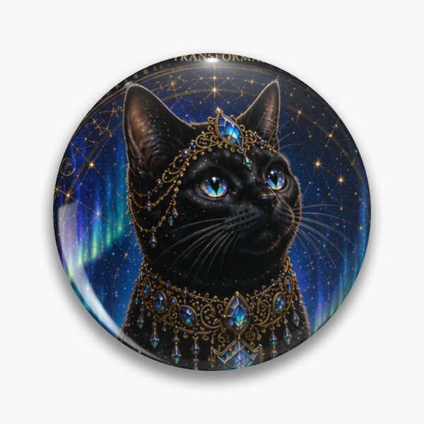 Item preview, Labradorite Stargazer Cat Fantasy Art designed and sold by Mindworx21.