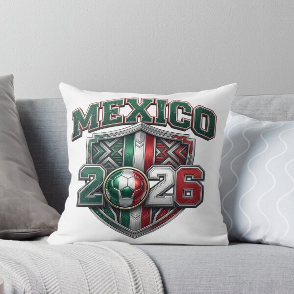 Item preview, Mexico 2026 World Soccer Metallic Shield Crest designed and sold by Saq2000.