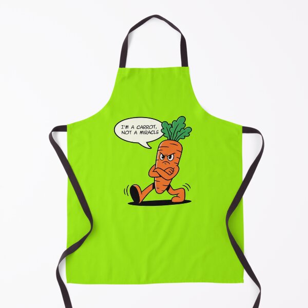 Item preview, I'm a Carrot Not a Miracle – Diet Humor designed and sold by GraphicComet.
