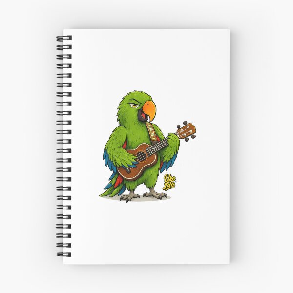 Item preview, Uke Life™ - Parrot Ukulele Parrot Design designed and sold by Ukulele Gent.