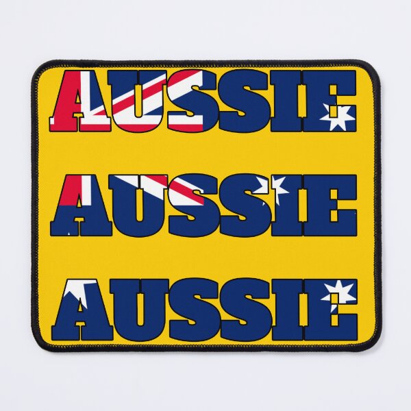 Item preview, Australia Fan Shirt - Aussie Aussie Aussie designed and sold by Hamlet & Sons.