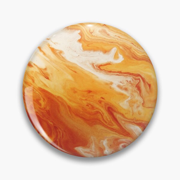 Item preview, Canva Creations: Orange Fluid Art designed and sold by DoodlesByPapaya.